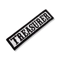 NT0515-001 Treasurer Patch Bordado 10,2x2,5cm