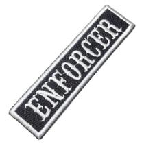 NT0527T Enforcer Patch Bordado Termo Adesivo ou Costurar