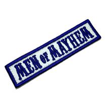 NT507T02 Men of Mayhem Bordado Termo Adesivo ou Costura NT507T02 Men of Mayhem Bordado Termo Adesivo ou Costura