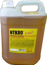 NTK80 Limpador Universal Galão de 5L para Piso, Porcelanato, Box, Fogão, Exaustor, Motor Auto, Tênis, Tira Mancha Tecido, Desengordurante, etc NTK80 Limpador Universal Galão de 5L para Piso, Porcelanato, Box, Fogão, Exaustor, Motor Auto, Tênis, Tira Mancha Tecido, Desengordurante, etc