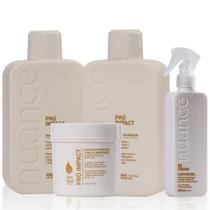 Nuance Kit Time Reset Pró Impact 4 Itens para Reparação Total