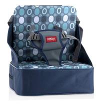 Nuby Easy Go Safety Assento de reforço de cadeira alta leve, ótimo para viagens, azul, (pacote de 1)