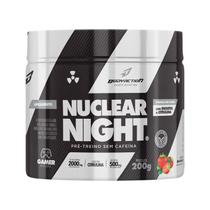 Nuclear night- pré treino sem cafeína 200g- bodyaction