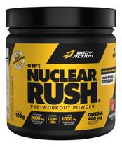 Nuclear Rush 2000mg Beta Alanina Bodyaction Sabor MORANGO 100g