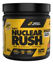 Nuclear Rush 2000Mg Beta Alanina Bodyaction Sabor Morango