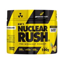 Nuclear Rush Pó 100g Pré Treino 400mg Cafeína Bodyaction