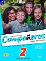 Nuevo companeros 2 - libro del alumno con 2 cds audio y liciencia digital - edicion brasil - SGEL (SBS)