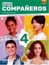 Nuevo Companeros 4 (B1.2) - Libro Del Alumno + Licencia Digital - 3ª Ed. - SGEL IMPORTADO