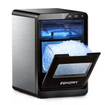 Nugget Ice Maker EUHOMY Bancada 20kg/24h preta Nugget Ice Maker EUHOMY Bancada 20kg/24h preta