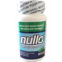 Nullo Desodorante Interno 60 Comprimidos Controle de Odor