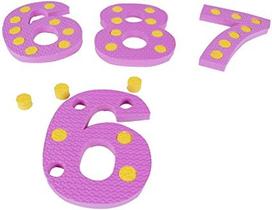Numerais com Pinos em EVA Carlu