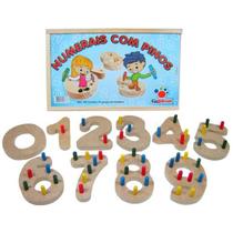 Numerais com Pinos - Grande - Ciabrink