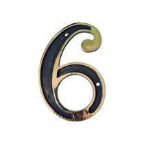 Numeral 6 Para Residencia Pct/ 10 Und