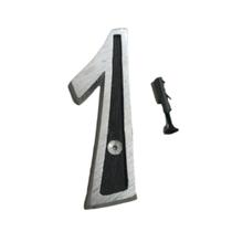 Numeral de faxada - 01 Jr grelhas