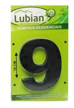 Numeral para residencia preto (9) lubian