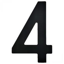 Numeral para Velas Optimist IODA Preto Número Quatro Numeral para Velas Optimist IODA Preto Número Quatro
