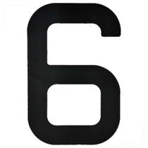 Numeral para Velas Optimist IODA Preto Número Seis Numeral para Velas Optimist IODA Preto Número Seis