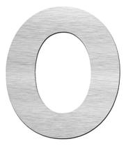 Número 0 Residencial Casa Acm Alumínio Fita Dupla Face Número 0 Residencial Casa Acm Alumínio Fita Dupla Face