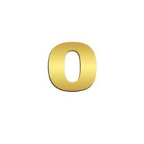 Número 0 (zero) Potência Para Scania NTG Inox Dourado Número 0 (zero) Potência Para Scania NTG Inox Dourado