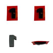 Número 1 Adesivo De Emblema Letreiro Carro Moto Caminhão Número 1 Adesivo De Emblema Letreiro Carro Moto Caminhão