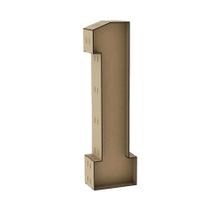 Número 1 Letra Caixa Grande Mdf 80Cm De Altura Decoração - Doce Arte Em Madeira Número 1 Letra Caixa Grande Mdf 80Cm De Altura Decoração - Doce Arte Em Madeira