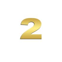 Número 2 Potência Para NTG Inox Dourado Número 2 Potência Para NTG Inox Dourado