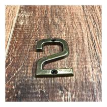 Número 2 Residencial Pequeno Para Apartamento Envelhecido