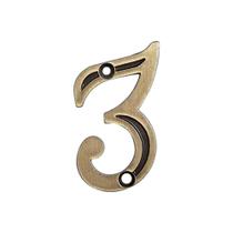 Número 3 Colonial Pequeno 660308 União Mundial Número 3 Colonial Pequeno 660308 União Mundial