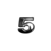 Número 5 Cinco Avulso Emblema Logo Carro Moto Caminhão Casa