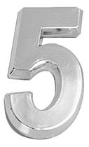 Número 5 De Residencia E Casa Brilhante 14cm De Altura Número 5 De Residencia E Casa Brilhante 14cm De Altura