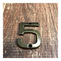 Número 5 Residencial Pequeno Para Apartamento Envelhecido Número 5 Residencial Pequeno Para Apartamento Envelhecido