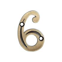 Número 6 Colonial Pequeno 660608 União Mundial Número 6 Colonial Pequeno 660608 União Mundial