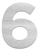 Número 6 Residencial Casa Acm Alumínio Fita Dupla Face