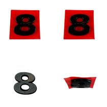 Número 8 Adesivo De Emblema Letreiro Carro Moto Caminhão Número 8 Adesivo De Emblema Letreiro Carro Moto Caminhão