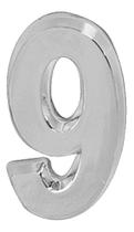 Número 9 De Residencia E Casa Brilhante 14cm De Altura Número 9 De Residencia E Casa Brilhante 14cm De Altura