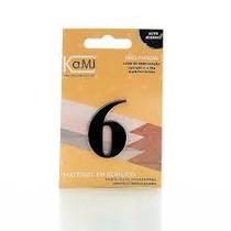 Numero acrilico 4 cm 4mm pto n 6 - kami