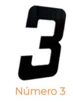 Numero adesivo 3 Preto 130 mm - Aluminio Leve Numero adesivo 3 Preto 130 mm - Aluminio Leve