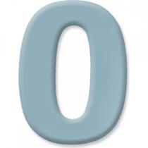 Numero Aluminio Espelhado 0 20Cm 34 Numero Aluminio Espelhado 0 20Cm 34