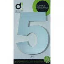 Numero Aluminio Espelhado 5 20Cm 29 Numero Aluminio Espelhado 5 20Cm 29