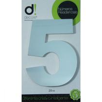 Numero Aluminio Espelhado 5 20Cm 29 Numero Aluminio Espelhado 5 20Cm 29