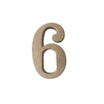 Numero colonial bronze pexcel - n6/9