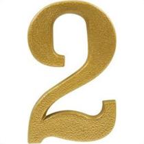 Numero Colonial Pvc Apartamento Caiado 2 - Kit C/10