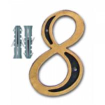 Numero Colonial Pvc Emave 8 Cartela 254