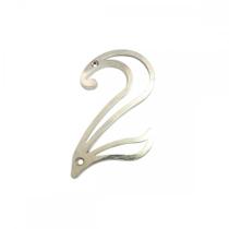 Numero Colonial Zamac Cromado Silvana 2 95585
