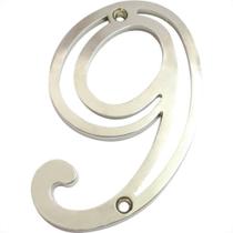 Numero Colonial Zamac Cromado Silvana 9 95585 Numero Colonial Zamac Cromado Silvana 9 95585