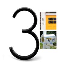 Número da casa Anley 5 Metal flutuante de liga de zinco impermeável Número da casa Anley 5 Metal flutuante de liga de zinco impermeável