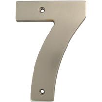 Número da casa Stone Harbor Hardware 7 Satin Nickel 13 cm