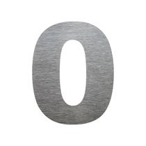 Número de Identificação em ACM para Residência e Comércio Aço Escovado Número de Identificação em ACM para Residência e Comércio Aço Escovado