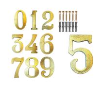 número de residência residencial kit 50 peças (12,5cm) algarismo plástico grosso número de residência residencial kit 50 peças (12,5cm) algarismo plástico grosso
