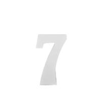 Número Decorativo em MDF Número 7 (Branca)